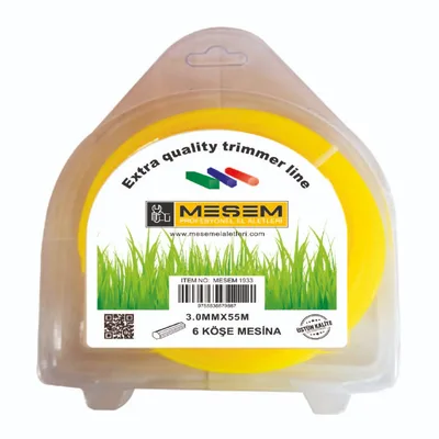 Meşem Tırpan Misinası Altıgen 3 Mmx55 Mt 1933 - 2'li Paket