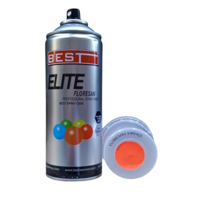 Best Floresan Sprey Boya 400 Ml Kırmızı - 12'li Paket