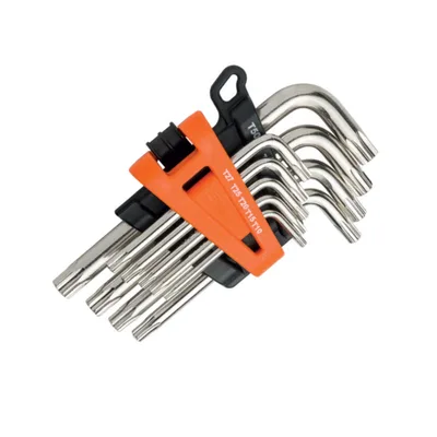 Retta Rat6009 Torx Allen Anahtar Takımı Kısa 9 Lu - 4'lü Paket
