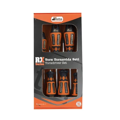 Retta Rxt6000 Torx Tornavida Seti 6 Lı
