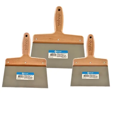 Duyar Finish Alçı Malası Ahşap Sap 18 Cm Kod:135 - 12'li Paket