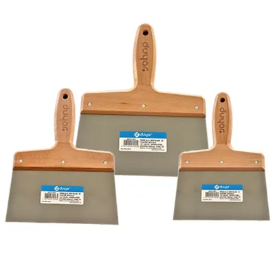 Duyar Finish Alçı Malası Ahşap Sap 20 Cm Kod:136 - 12'li Paket