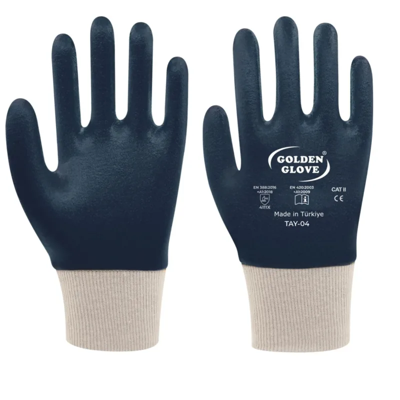 Golden Glove Tay-04 Petrolcü Eldiven Örme No:10 - 12'li Paket
