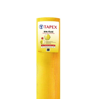 Tapex Sıva Filesi 160 Gr Sarı - 100 Metre