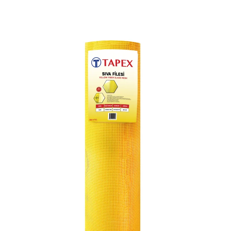 Tapex Sıva Filesi 160 Gr Sarı - 100 Metre