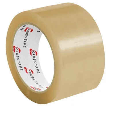 Cross Tape Hotmelt Koli Bantı 60x100 Mt Şeffaf - 60'lı Paket