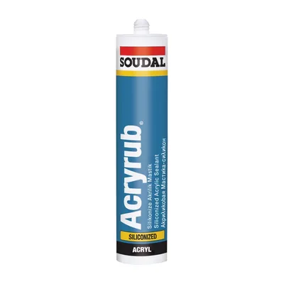 Soudal Silikonize Mastik 500 Gr - 30'lu Paket