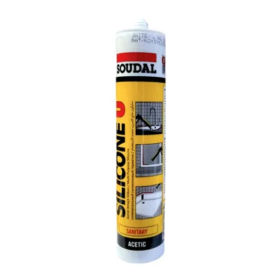 Soudal Silikon 280 Gr Beyaz (174100) - 30'lu Paket