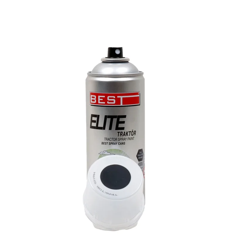 Best Sprey Traktör Boyası 400 Ml Siyah - 12'li Paket