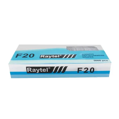 Raytel Havalı Tabanca Çivisi F-20 - 20'li Paket
