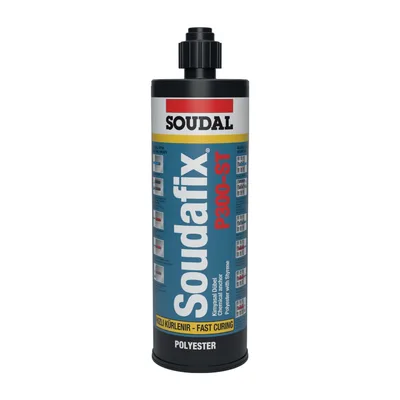 Soudal Tekli Kimyasal Dubel 300 Ml P-300st(124954) - 12'li Paket