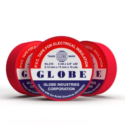 Globe Elektrik Bantı Kırmızı - 50'li Paket
