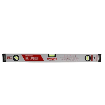 Proft Mıknatıslı Su Terazisi (prm60) 60 Cm - 5'li Paket
