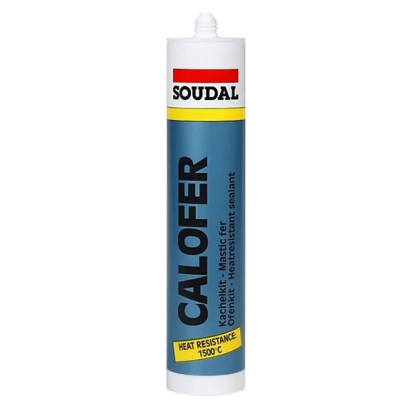 Soudal Calofer Şömine Mastik 1500°c 300 Ml(127528) - 15'li Paket