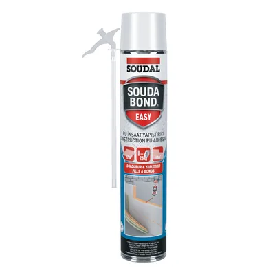 Soudal Easy Mantolama Köpük Pipetli 750 Ml(124636) - 12'li Paket