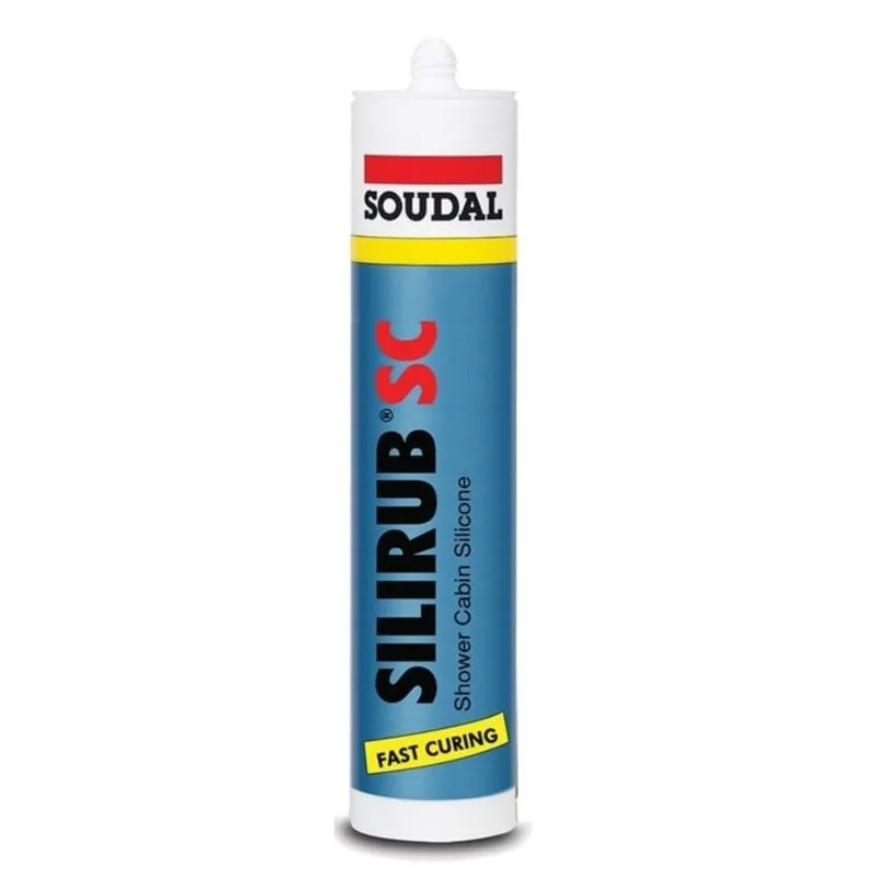 Soudal Duşakabin Silikonu 280 Ml Şeffaf (4177982) - 30'lu Paket