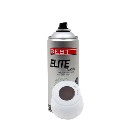 Best Sprey Traktör Boyası 400 Ml Kok Gri - 12'li Paket