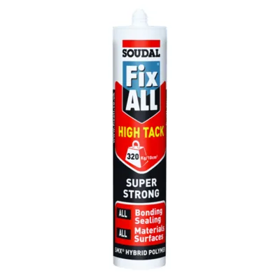 Soudal Fix All Hıgh Tack Siyah 290 Ml (100272) - 12'li Paket