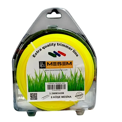 Meşem Tırpan Misinası Altıgen 3.5 Mmx40 Mt 1935 - 2'li Paket