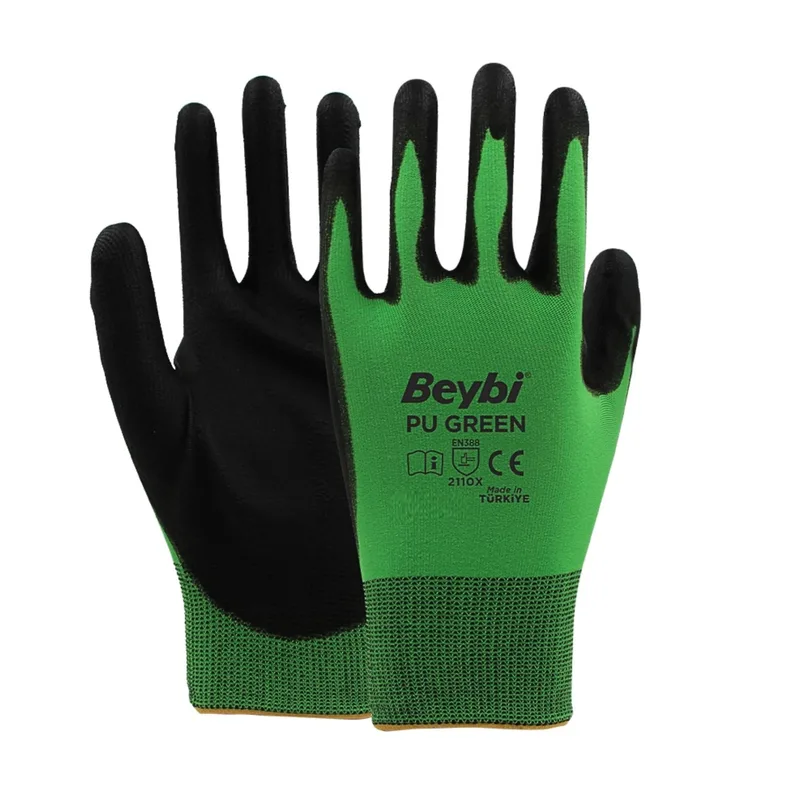 Beybi Pu Green Eldiven No:9 - 288'li Paket