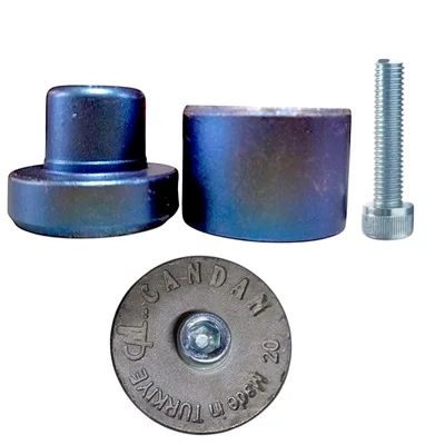 Candan Pprc Boru Paftası 20 Mm Mavi - 5'li Paket