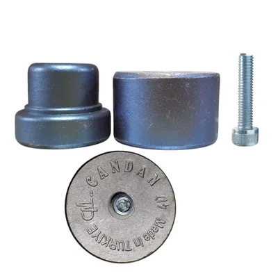 Candan Pprc Boru Paftası 40 Mm Mavi - 5'li Paket