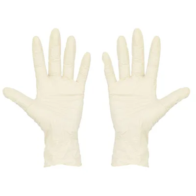 Haspet Pudrasız Lateks Muayene Eldiveni Xl