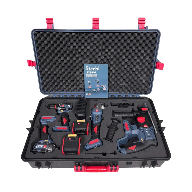 Stech-end Akülü 4 Lü Set 20v Sxs401