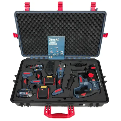 Stech-end Akülü 4 Lü Set 20v Sxs403