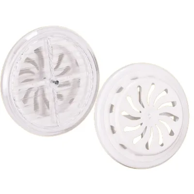 Ayarlı Cam Menfezi Beyaz Ak-106 - 50'li Paket