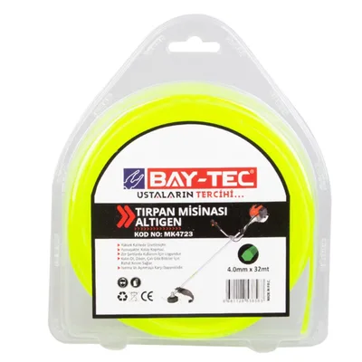 Baytec Mk4722 Tırpan Misinası Altıgen 3.5 Mmx41 Mt - 5'li Paket