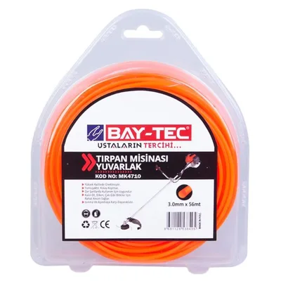 Baytec Mk4713 Tırpan Misinası Yuvarlk 4.0 Mmx32 Mt - 5'li Paket