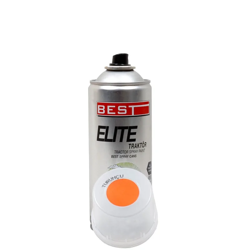 Best Sprey Traktör Boyası 400 Ml Turuncu - 12'li Paket