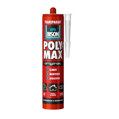 Bison Polymax Original Polymer Beyaz 465 Gr - 12'li Paket
