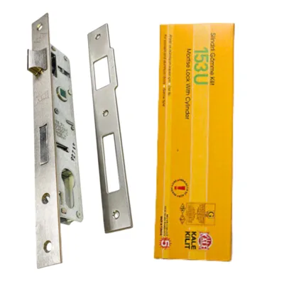 Kale Daire Kilidi Gövde Dar Tip-nikel 153/20 - 5'li Paket