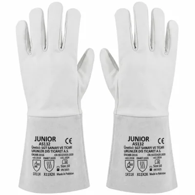 Junıor Argon Eldiveni Beyaz No:10 - 72'li Paket