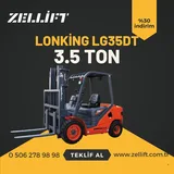Lonking LG35DT Dizel 3.5 Ton Forklift - Görsel 3
