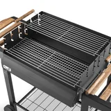Dalle BBQ Standlı Yükseklik Ayarlı Çift Izgara Barbekü Mangal - Görsel 2