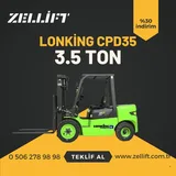 Lonking CPD35 3.5 Ton Elektrikli Forklift - Görsel 3