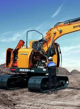 Hyundai HX130A LCR Paletli Ekskavatör - Görsel 4