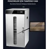 Dalle Dijital Kontrollü Meyve Kurutma Makinesi 20 Tepsili Paslanmaz - Görsel 4