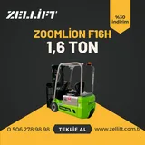 Zoomlion FE16H Elektrikli 1.6 Ton Forklift - Görsel 3