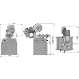 V 315 HX Daire Testere Makinası - Görsel 2