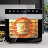 Dalle SS-06A Paslanmaz Meyve Sebze Kurutma Makinesi - Airfryer Hediyeli - Görsel 3