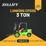 Lonking CPD30 3 Ton Elektrikli Forklift - Görsel 3