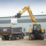 JCB JS145W Lastik Tekerlekli Ekskavatör - Görsel 2