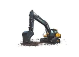 Hyundai HX350A L Paletli Ekskavatör - Görsel 4