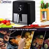 Dalle DL-AF558T2 5.5 Lt Yağsız Fritöz 1700 Watt - XL AirFryer - Görsel 4
