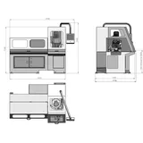 DK 370 Daire Testere Makinası - Görsel 2