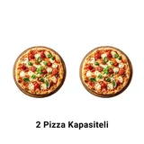 Atalay APF-40-1 20 cm x 2 Pizza Kapasiteli Tek Katlı Pizza Fırını, Elektrikli - Görsel 2
